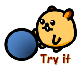 Pure heart hamster 2 (English ver.) sticker #5920842