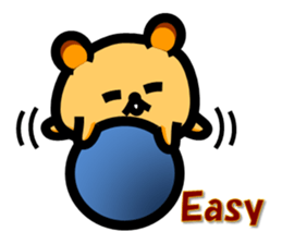 Pure heart hamster 2 (English ver.) sticker #5920844