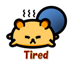 Pure heart hamster 2 (English ver.) sticker #5920847