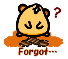 Pure heart hamster 2 (English ver.) sticker #5920851