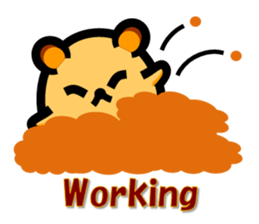 Pure heart hamster 2 (English ver.) sticker #5920853