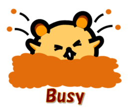 Pure heart hamster 2 (English ver.) sticker #5920854