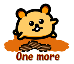 Pure heart hamster 2 (English ver.) sticker #5920857