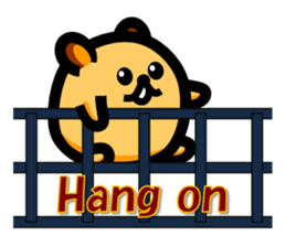 Pure heart hamster 2 (English ver.) sticker #5920862