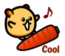 Pure heart hamster 2 (English ver.) sticker #5920870