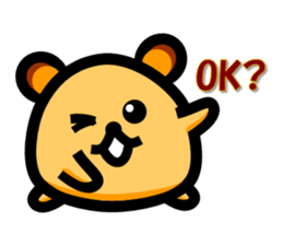 Pure heart hamster 2 (English ver.) sticker #5920873