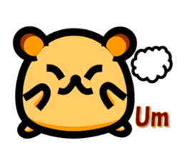 Pure heart hamster 2 (English ver.) sticker #5920875