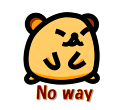 Pure heart hamster 2 (English ver.) sticker #5920876