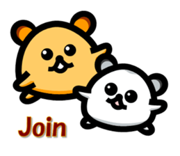 Pure heart hamster 2 (English ver.) sticker #5920877