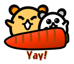 Pure heart hamster 2 (English ver.) sticker #5920878