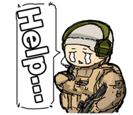 Airsoft gamer's Sticker(English ver.) sticker #5921047