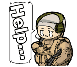 Airsoft gamer's Sticker(English ver.) sticker #5921047