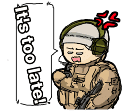 Airsoft gamer's Sticker(English ver.) sticker #5921050