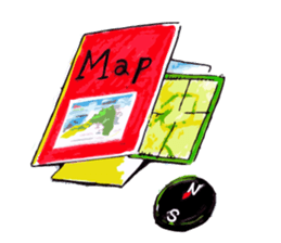 Rider motorcycle cartoon sticker #5921275