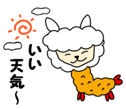 alpaca8 sticker #5921281