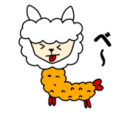 alpaca8 sticker #5921294