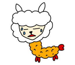 alpaca8 sticker #5921306
