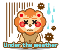 Kawaii lion of conversation stickers 1 sticker #5921533