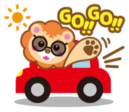 Kawaii lion of conversation stickers 1 sticker #5921541