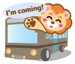 Kawaii lion of conversation stickers 1 sticker #5921543
