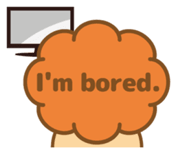 Kawaii lion of conversation stickers 1 sticker #5921545