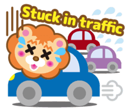 Kawaii lion of conversation stickers 1 sticker #5921557