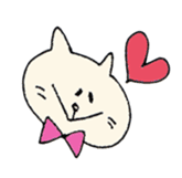 Mr. bow tie cat sticker #5921818