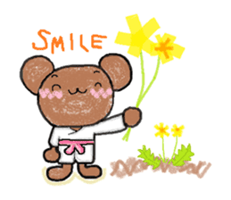 Karate bear  English edition sticker #5921876