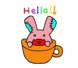 Rabbit monster 2 sticker #5922041