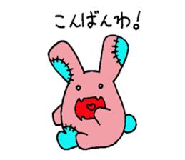 Rabbit monster 2 sticker #5922042