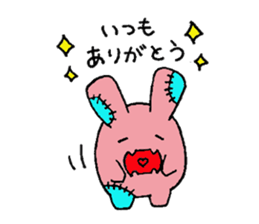 Rabbit monster 2 sticker #5922044