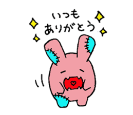Rabbit monster 2 sticker #5922044