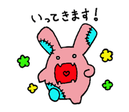 Rabbit monster 2 sticker #5922052