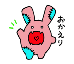 Rabbit monster 2 sticker #5922053