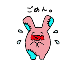 Rabbit monster 2 sticker #5922056