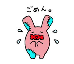 Rabbit monster 2 sticker #5922056