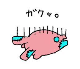 Rabbit monster 2 sticker #5922059