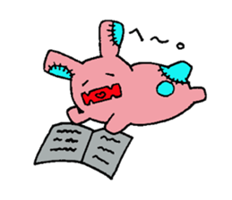 Rabbit monster 2 sticker #5922062