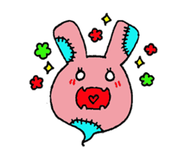 Rabbit monster 2 sticker #5922066