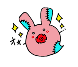 Rabbit monster 2 sticker #5922071