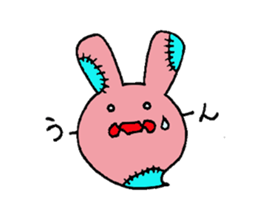 Rabbit monster 2 sticker #5922076