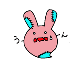 Rabbit monster 2 sticker #5922076
