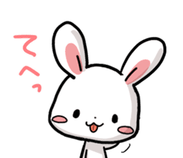 Always together Rabbit & Bear's love2 sticker #5922348