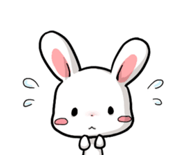 Always together Rabbit & Bear's love2 sticker #5922350