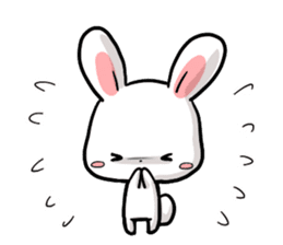 Always together Rabbit & Bear's love2 sticker #5922351