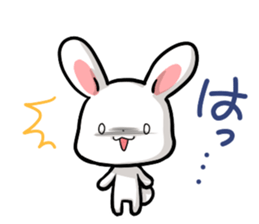 Always together Rabbit & Bear's love2 sticker #5922357