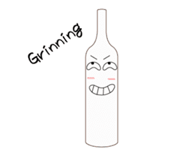 wine and wine's friends (ENGLISH ver.) sticker #5922376
