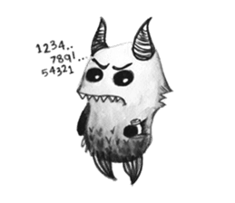 Monster Attack sticker #5922880