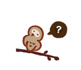 Chocolate Owl sticker #5923362