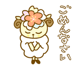 Autumn and winter HITSUTSUJI Sticker sticker #5923456